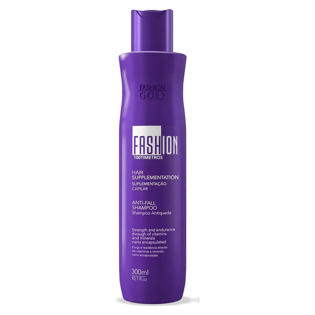 Fashion Gold 100Tímetros Shampoo, 300 ml