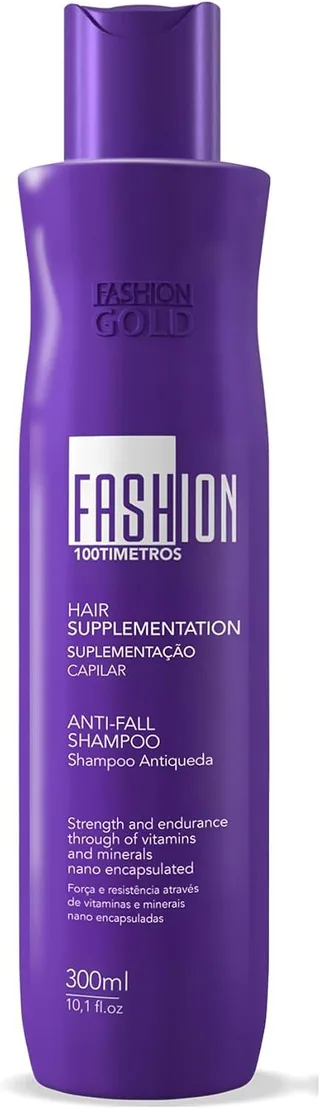 Fashion Gold 100Tímetros Shampoo, 300 ml