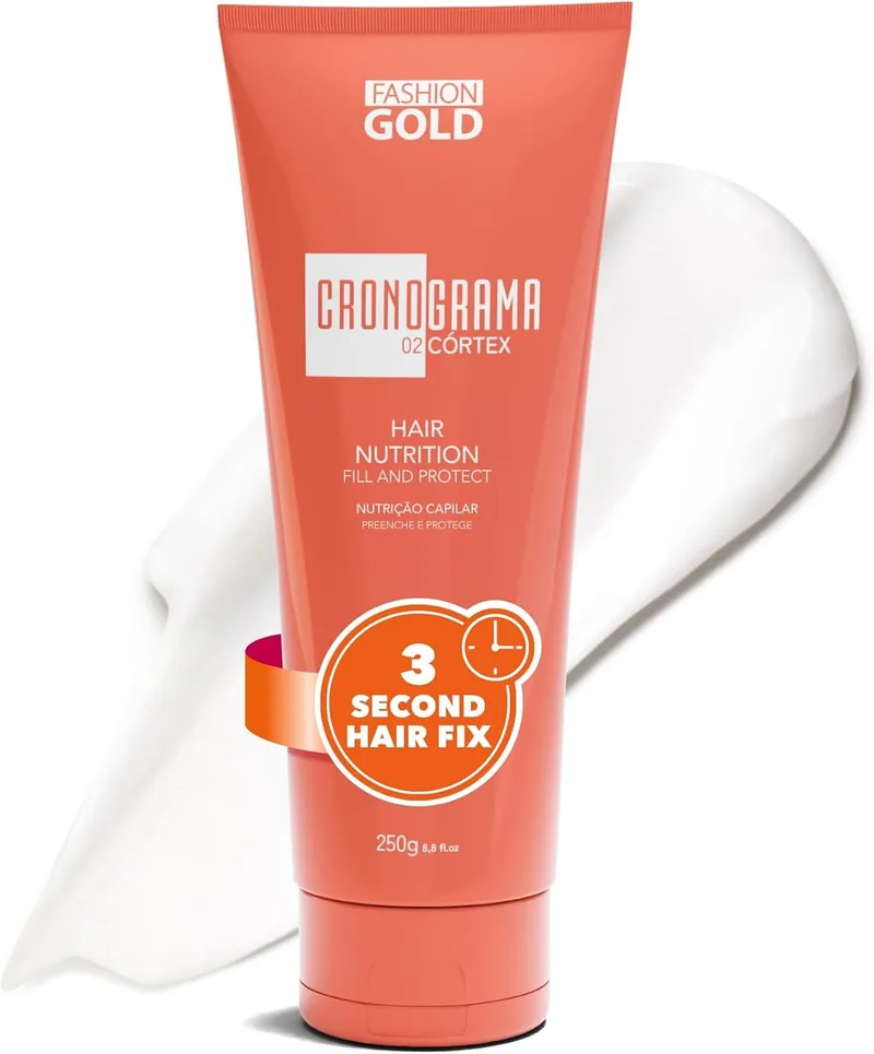 Fashion Gold Cronograma Cortex Nourishing Mask, 250 g