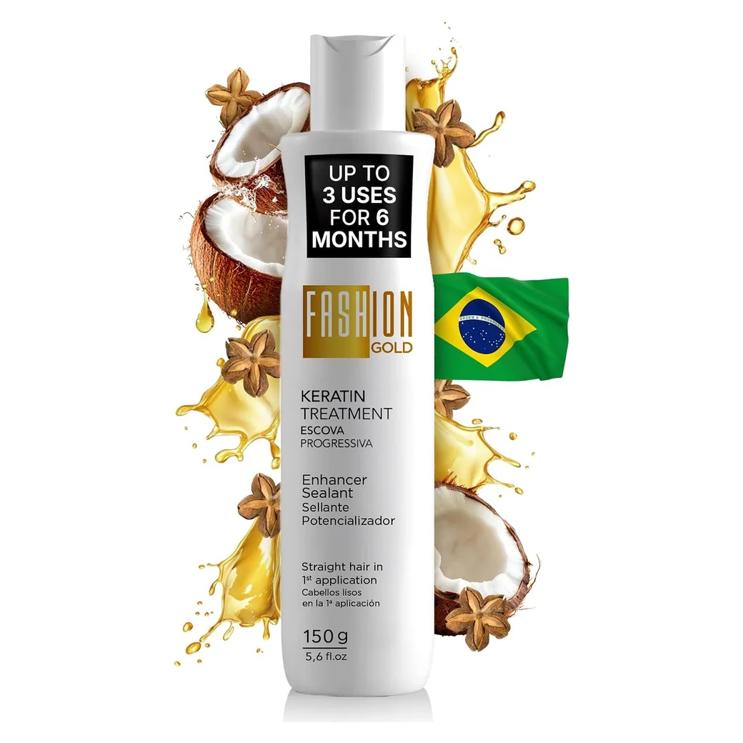 Fashion Gold Progressiva Keratin Treatment, 150 g