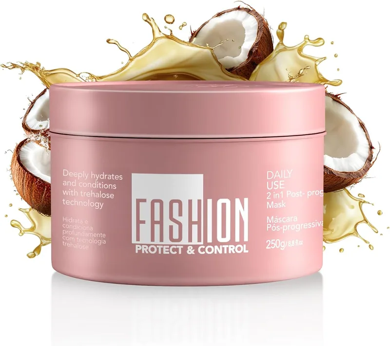 Fashion Gold Protect & Control 2-in-1 Conditioning Mask, 250 g