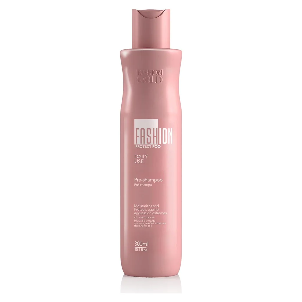 Fashion Gold Protect Poo Pre-Shampoo Treatment, 300 ml